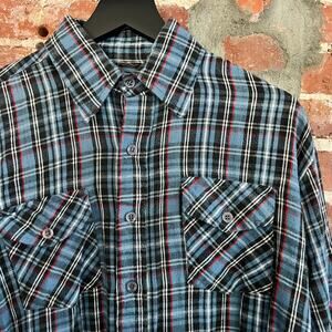 VTG Kingsport Men's Flannel Shirt XL 25x29